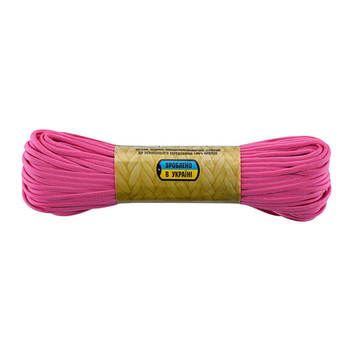 M-Tac - Paracord Type III 550 - 4 mm - 30 m - Neon Pink - 10260171