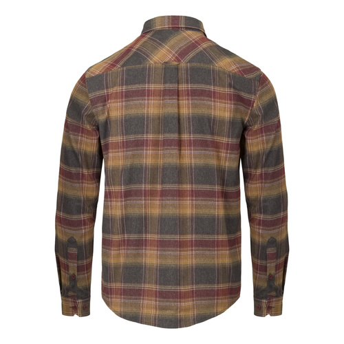 Helikon - Koszula z długim rękawem Greyman - Polyester Nylon Blend - Old-school Grey Plaid - KO-GMN-PN-2J