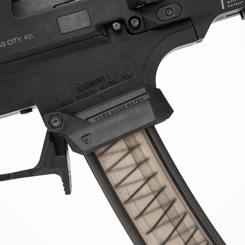 Strike Industries - Powiększony lejek magazynka do pistoletu maszynowego CZ Scorpion EVO - Czarny - SI-CEVO-MAGWELL