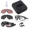 Oakley - Zestaw okularów i gogli balistycznych SI Ballistic M Frame Alpha Matte Black Operator Kit - Array - OO9296-02
