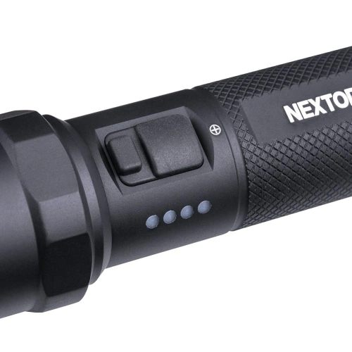 NEXTorch - Latarka taktyczna LED P84 - 21700 4800 mAh - 3000 lm - Czarna - NEXT-P84