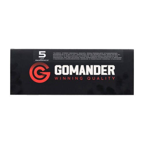 Gomander - Tłumik do broni myśliwskiej Hunter 6,5 DT gen2 - Gwint M15X1 - Czarny - TB0.10131_1-M15X1