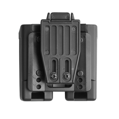 ESP - Ładownica polimerowa na dwa magazynki 9 mm / .40 - Montaż UBC-05 - Czarna - MH-MH-54
