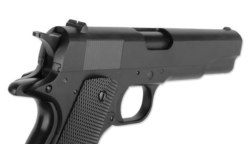 WinGun - Pistolet wiatrówka CO2 U.S. Combat 1911 - 4,5 mm - Czarna - WCB4-613B