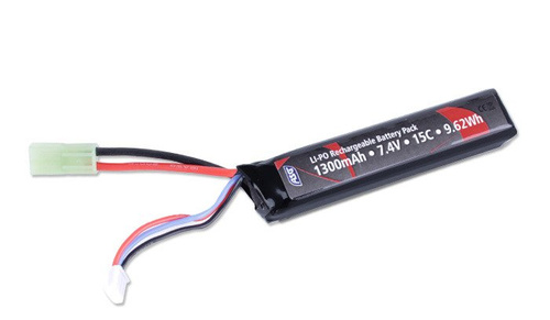 ASG - Bateria AEG - LiPo 7,4V - 1300 mAh - 15C - [1] - 19013 
