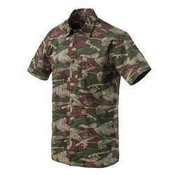 Helikon - Koszula Hawajska z krótkim rękawem - Cotton Blend - Brushstroke Camo - KO-HAW-CB-1S
