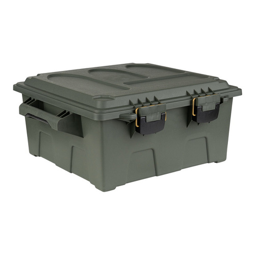 Fosco Industries - Skrzynia amunicyjna Utility Ammo Box Large - 28 L - Polimer - Zielony - 465205