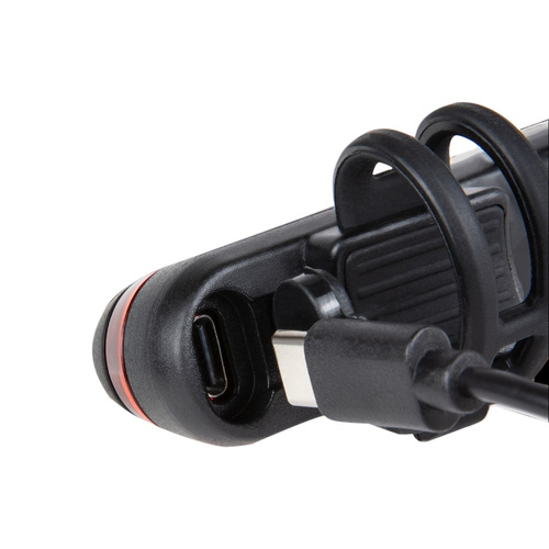 Mactronic - Tylna lampa rowerowa LED Red Line 2.0 - 20 lm - Czarny - ABR0051