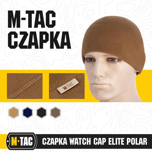 M-Tac - Czapka zimowa Watch Cap Elite - Polarowa - Coyote Brown - 40002017
