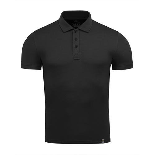 M-Tac - Koszulka Polo Basic 65/35 - Bawełna/Poliester - Czarny - 80124002