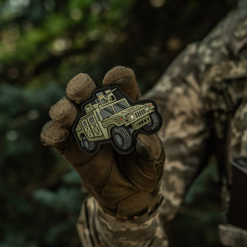 M-Tac - Naszywka Morale Patch 3D HMMWV - PVC - Olive - 51348350