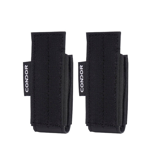 Condor - Ładownica na magazynek QD Pistol Mag Pouch - Czarna - 2 szt. - 221113-002