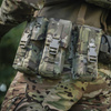 M-Tac - Ładownica na dwa magazynki AR/AK - Fastex - Cordura 500D - Woojin - MultiCam - 10013108