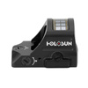 Holosun - Kolimator otwarty HS407C X2 - Panel słoneczny - Czerwony znak celowniczy - 2 MOA - Czarny - HS407C X2