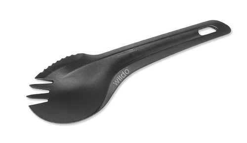 Wildo - Niezbędnik Spork - Poliamid PA6 - Czarny - W10301