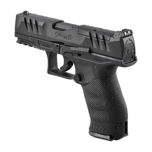 Umarex - Pistolet wiatrówka CO2 Walther PDP Compact 4" 4,5 mm z kolimatorem Umarex RDS - BB - Czarna - 5.8433-1