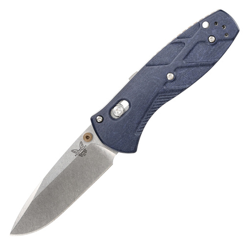 Benchmade - Nóż składany taktyczny Mini Barrage - CPM S30V - Czarny - 585-03