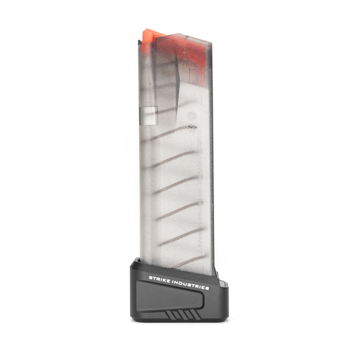 Strike Industries - Stopka do magazynka EMP LED dla Glocka z latarką - Czarna - SI-EMP-LED-BK