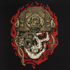 M-Tac - Bluza z kapturem Hoodie Worn to the Bone - Czarna - 20554002