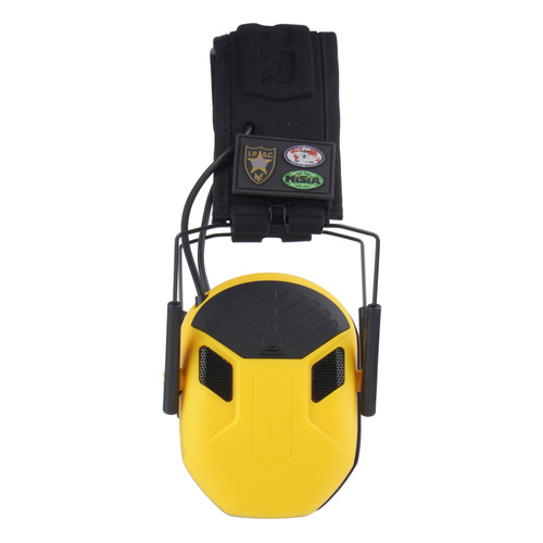 Earmor - Aktywne ochronniki słuchu M300X - Licencja IPSC - Żółty - M300X-YE