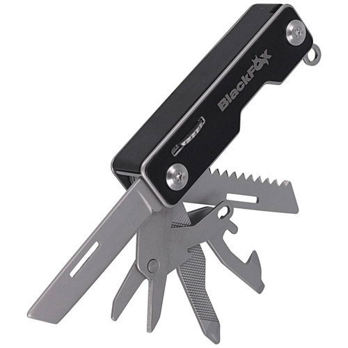 Multitool BlackFox BF-205 Pocket Boss - 9 narzędzi - Czarny - BF-205