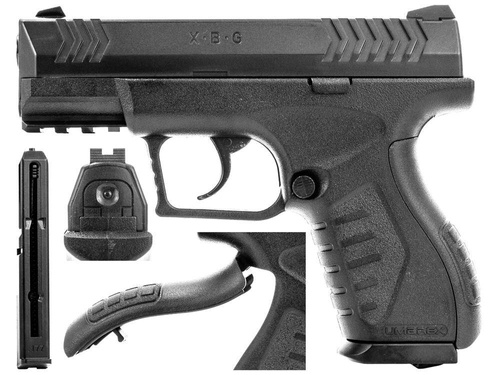 Umarex - Pistolet wiatrówka CO2 XBG - 4,5 mm - Czarny - 5.8173