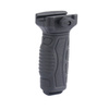 DLG Tactical - Chwyt przedni Streaked Picatinny Foregrip Rubberized - Czarny - DLG-162
