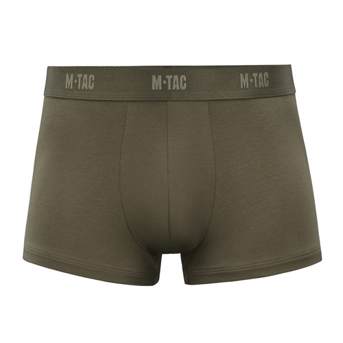 M-Tac - Bokserki męskie Scretch Trunks - Bawełna - Dark Olive - 70028048