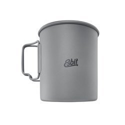 Esbit - Kubek tytanowy Titanium Pot - 750 ml - Tytan - PT750-TI