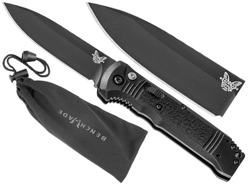 Benchmade - Nóż składany automatyczny 4400BK Casbah Auto - CPM-S30V - Czarny - 4400BK