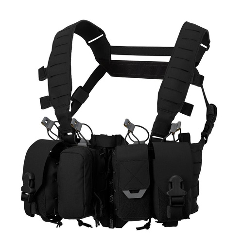 Direct Action - Kamizelka taktyczna Hurricane Hybrid Chest Rig® - Cordura® - Czarna - CR-HRCN-CD5-BLK