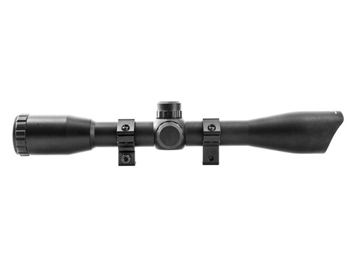 UTG - Luneta celownicza Leapers True Hunter 4x32 - Tubus 1" - Czarna - SCP-U432FD