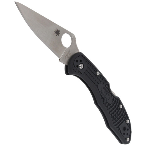 Spyderco - Nóż składany Delica® 4 FRN Flat Ground Black - C11FPBK