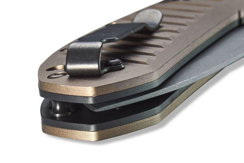 Benchmade - Nóż składany automatyczny Auto Presidio II - Auto AXIS® Lock - CPM-M4 - 5700SGY-1