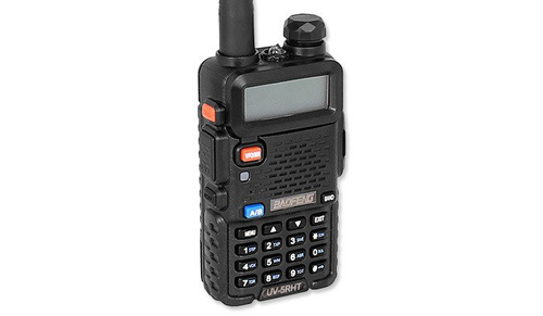 BaoFeng - Radiotelefon VHF/UHF UV-5R HTQ Duobander PTT - 5 W - Czarny