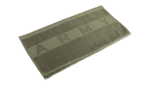 FOSCO - Ręcznik ARMY - 100 x 50 cm - Bawełna - Oliwkowy - 469025
