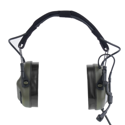 Earmor - Aktywne ochronniki słuchu M32X-MOD4 - Foliage Green - M32X-FG(PLUS)