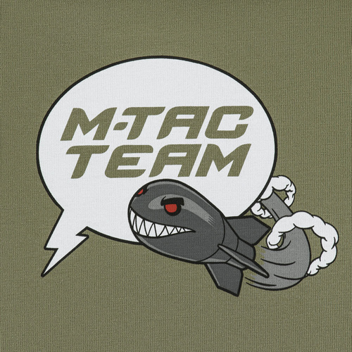 M-Tac - Koszulka Comics Drone Girl - Bawełna - Oliwkowy - 80074038