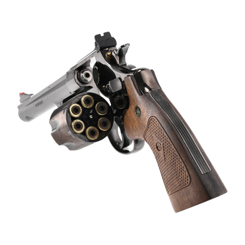 Umarex - Rewolwer wiatrówka Smith&Wesson M29 6,5" - 4,5 mm BB - Kabura ze skóry ekologicznej - 5.8384 + 3.1613