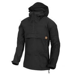 Helikon - Kurtka softshellowa Anorak Woodsman - DuraCanvas - Czarny - KU-WDN-DC-01