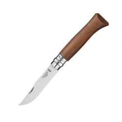 Opinel - Nóż N°8 VRI - Inox - Orzech/Noyer - 002022