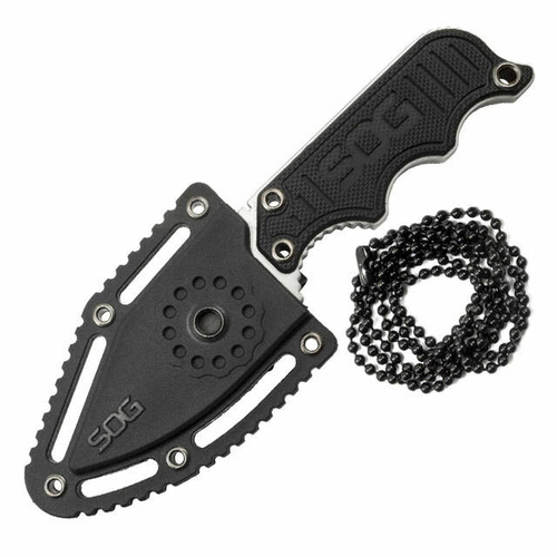 SOG - Nóż survivalowy EDC Instinct Mini - Full Tang - Czarny - NB1002-CP