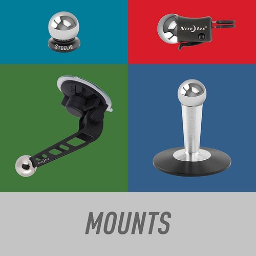 Nite Ize - Stojak pod telefon/tablet Steelie® Tabletop Stand - STP-11-R8