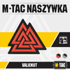 M-Tac - Naszywka 3D PVC Valknut - Czerwony/Czarny - 51163233