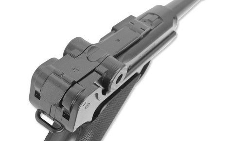 Umarex - Pistolet wiatrówka CO2 Legends P.08 - 4,5 mm - Czarny - 5.8135