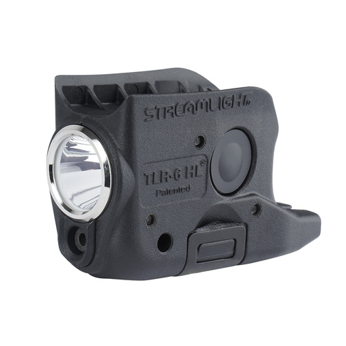 Streamlight - Latarka taktyczna na broń z laserem TLR-6 HL - Glock 42/43 - Czarny - L-69340