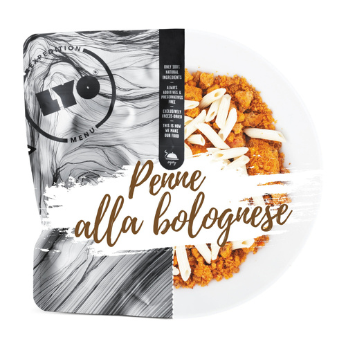 LyoFood - Liofilizowana racja żywnościowa Lyo Expedition - Makaron Penne a'la Bolognese - 500 g