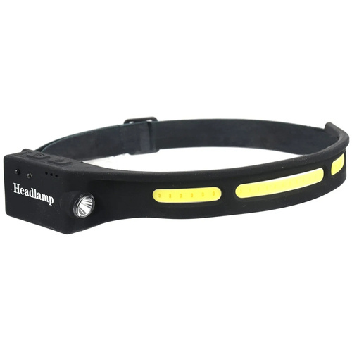 Speras - Latarka LED / Czołówka B47L-1 - 500 lumenów - USB-C - Czarna - B47L-1