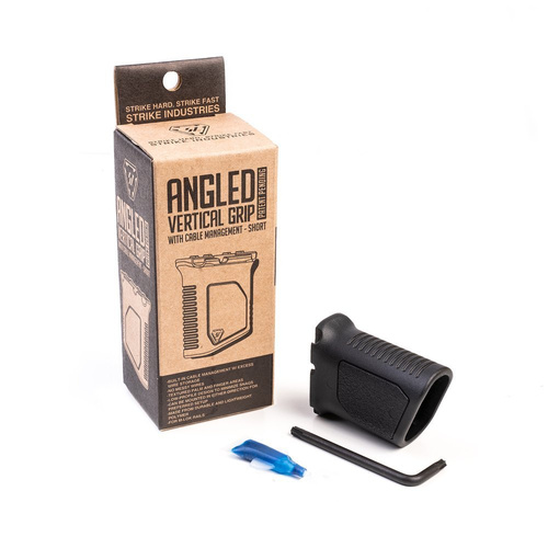 Strike Industries - Chwyt M-LOK® Angled Vertical Grip - Short - Czarny - SI-AR-CMAG-S