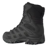 Buty wojskowe Merrell Moab 3 8" Tactical Zip Waterproof - Vibram TC5+ - Czarne - J003907